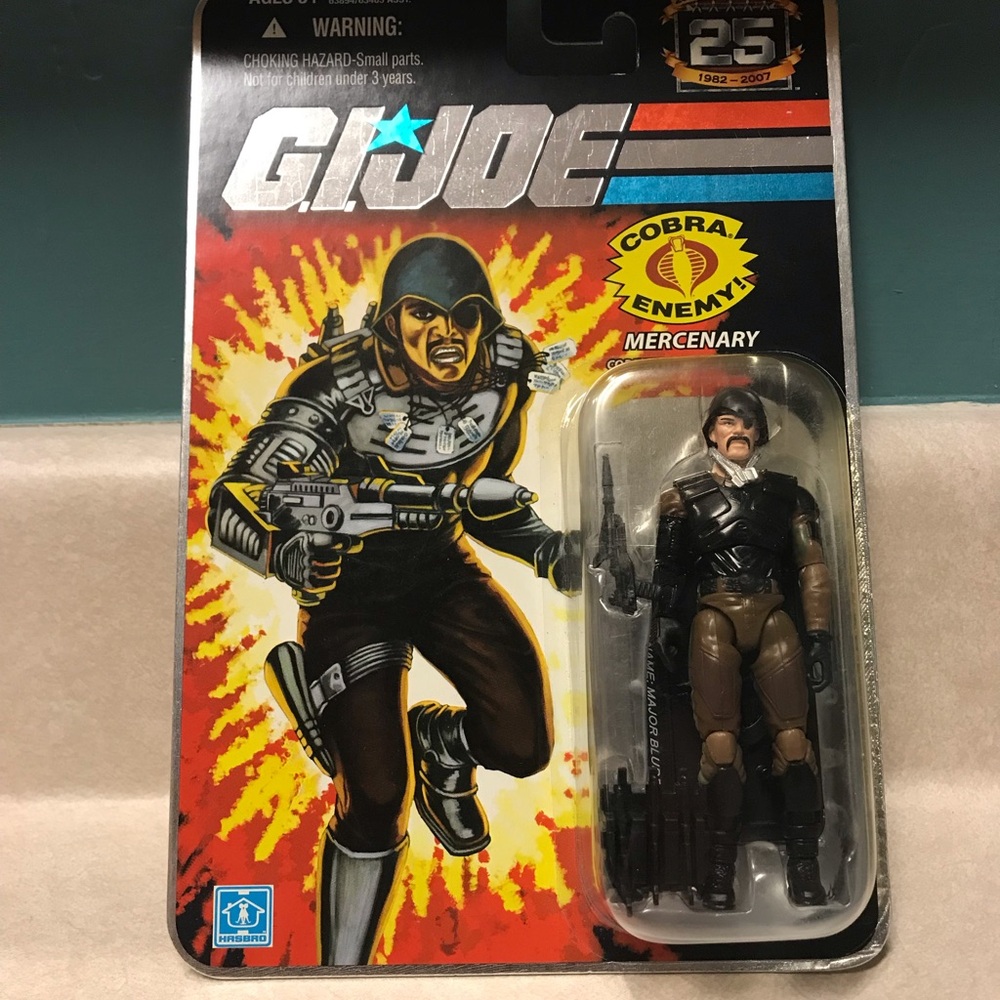 Mercenary Major Bludd GI Joe 25th Anniversary